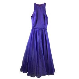 Vintage Vivian Dessy Diamond for Dessy Creations  Sleeveless Dress Size 4